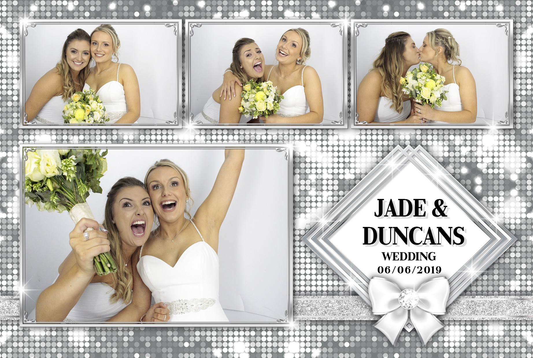 Jade and Duncan's Wedding | View more photos from the event at gallery.myphotoboothexperience.co.uk/u/MyPhotoBoothExperienceLtd/Jade-and-Duncans-Wedding